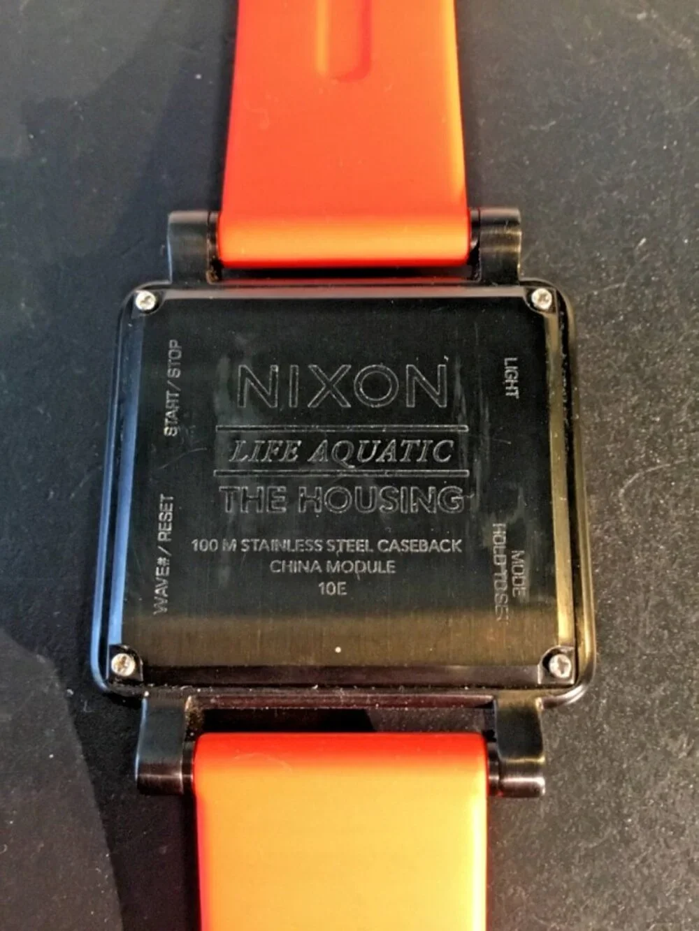 Nixon “life Aquatic / The Housing” Digital Watch – Great Shape – New Battery